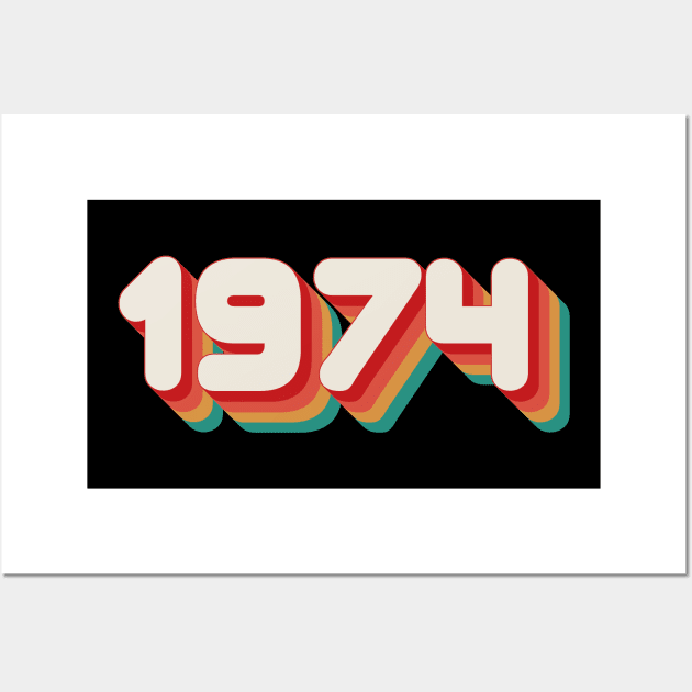 1974 Wall Art by n23tees